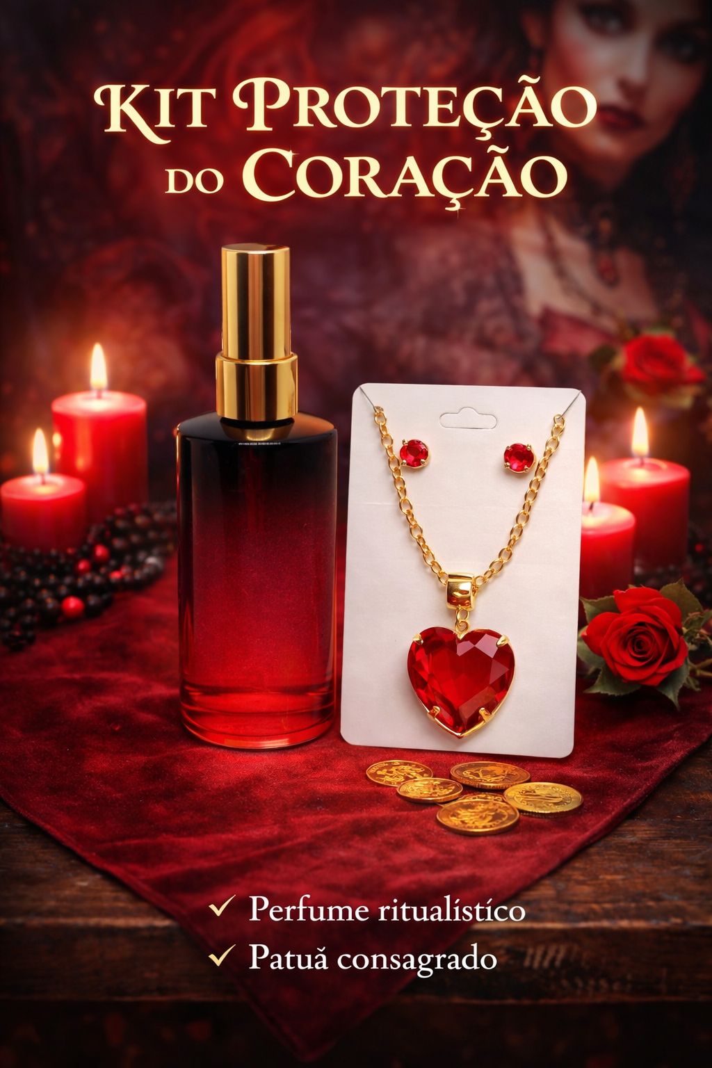 Kit Patuá e Perfume